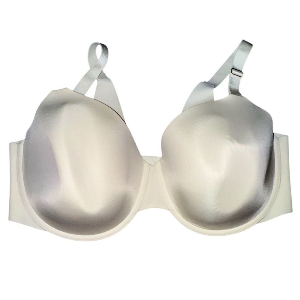 SOMA Women's Vanishing 360 Perfect Coverage Bra 42DD White Convertible Coverage